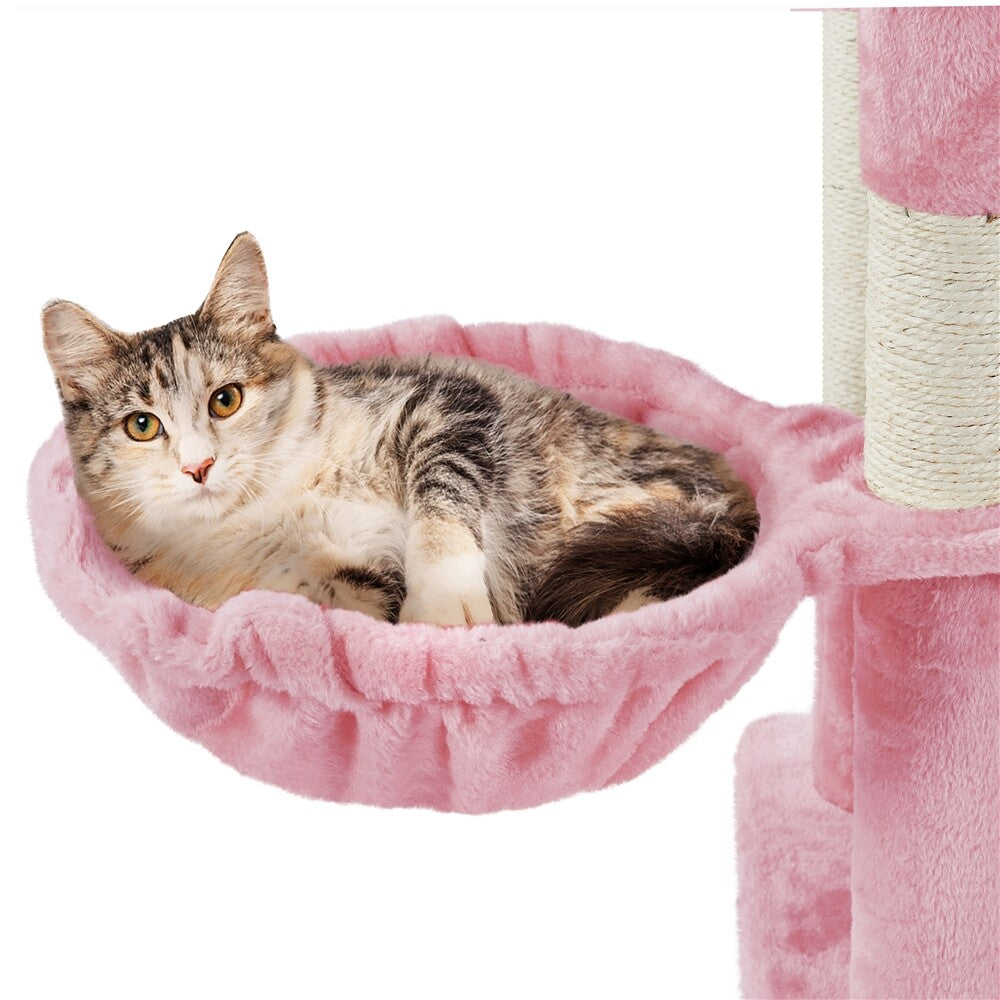 Luxury Multi-Level Cat Tree Tower | Large Condo & Scratching Post Activity Centre