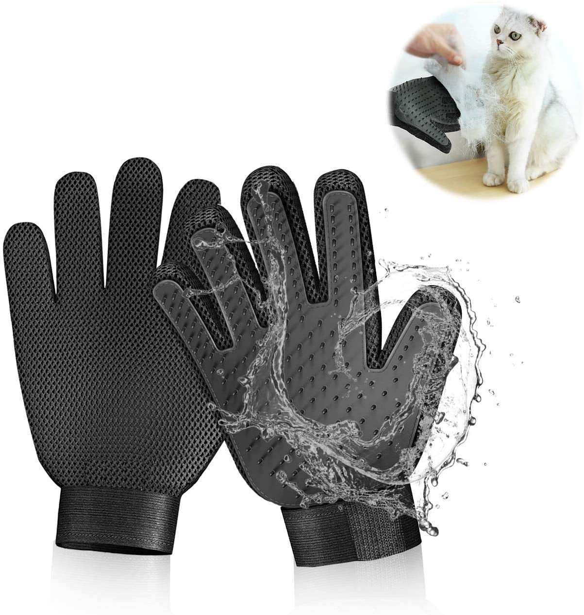 Luxury Pet Grooming Glove | Gentle Deshedding & Coat Care for Dogs, Cats & Horses