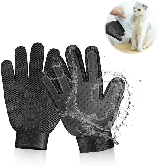 Luxury Pet Grooming Glove | Gentle Deshedding & Coat Care for Dogs, Cats & Horses