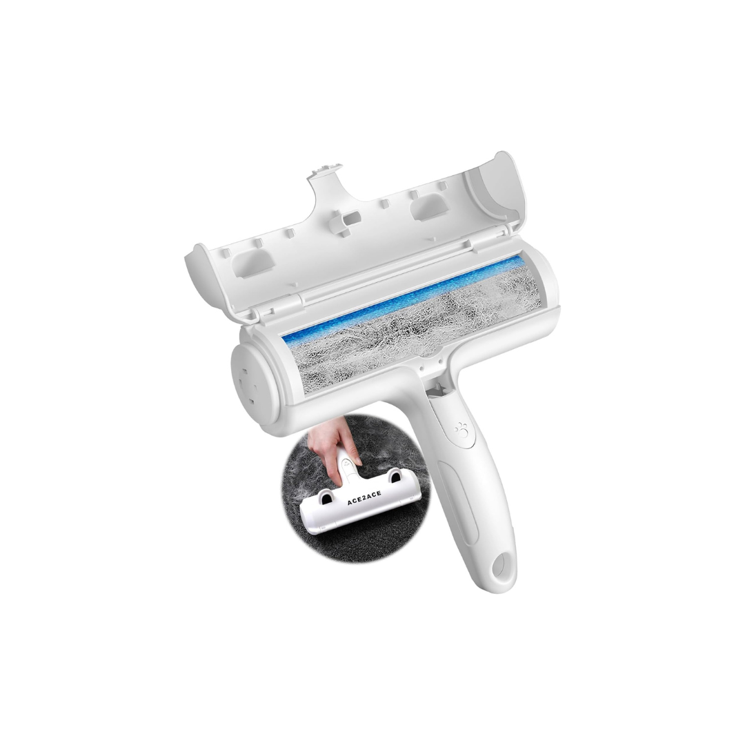 Premium Reusable Pet Hair Remover Roller | Self-Cleaning Lint & Fur Removal Tool | For Furniture, Couches, Carpets & Bedding