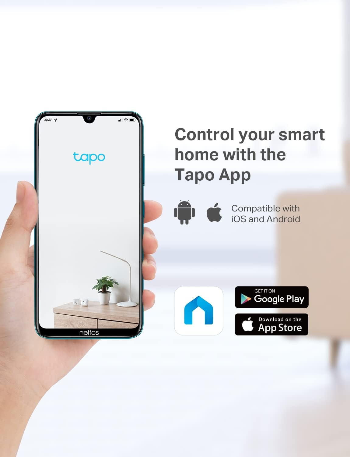 TP-Link Tapo C100 1080P Indoor Pet Camera | HD Night Vision, Motion Detection & 2-Way Audio | Pet & Home Monitoring