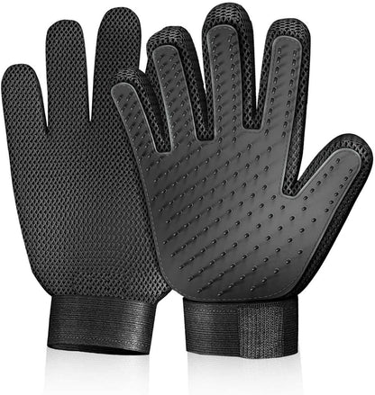 Luxury Pet Grooming Glove | Gentle Deshedding & Coat Care for Dogs, Cats & Horses