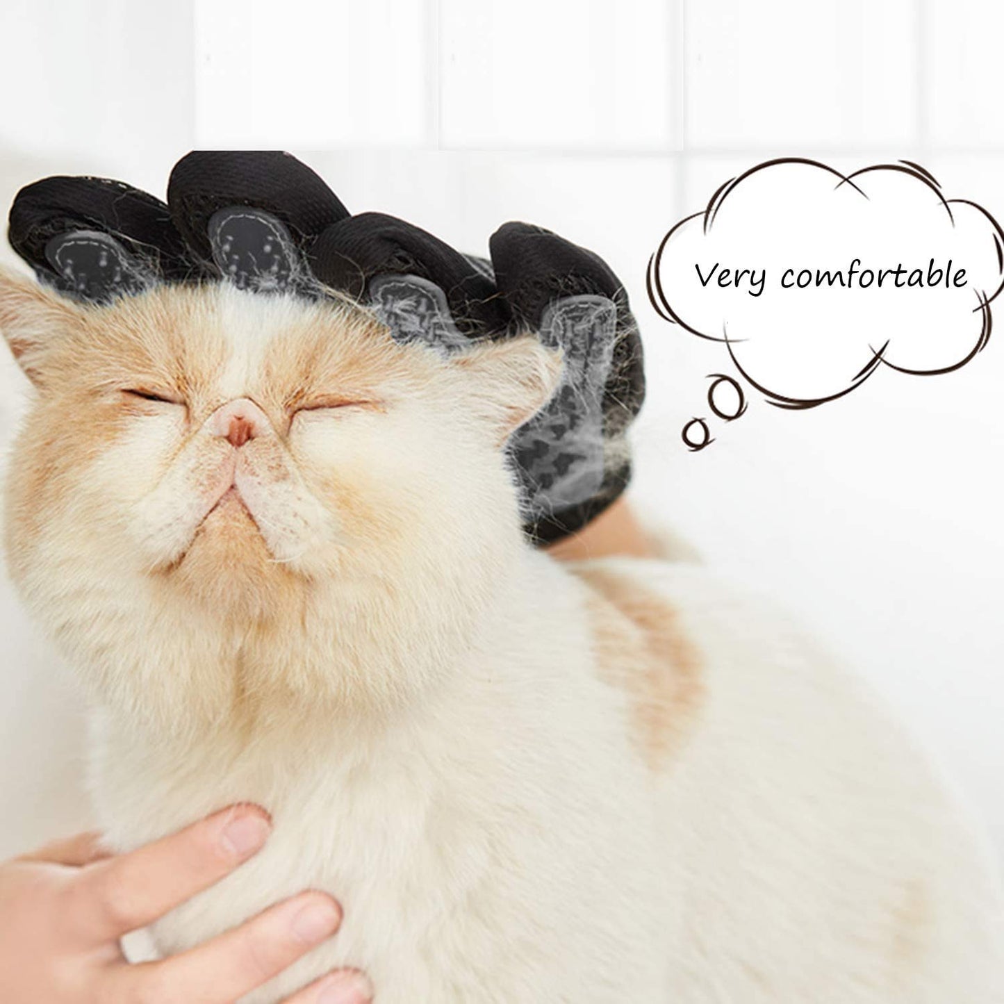Luxury Pet Grooming Glove | Gentle Deshedding & Coat Care for Dogs, Cats & Horses