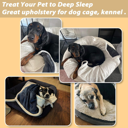Luxury Sherpa Fleece Pet Blanket | Ultra-Soft, Washable & Furniture-Friendly | Cozy Comfort for Dogs & Cats