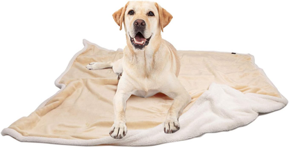 Luxury Sherpa Fleece Pet Blanket | Ultra-Soft, Washable & Furniture-Friendly | Cozy Comfort for Dogs & Cats