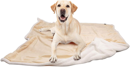 Luxury Sherpa Fleece Pet Blanket | Ultra-Soft, Washable & Furniture-Friendly | Cozy Comfort for Dogs & Cats