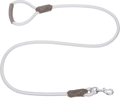 Luxury Leather Rope Dog Leash | Comfort Grip Walking Lead for Small, Medium & Large Dogs